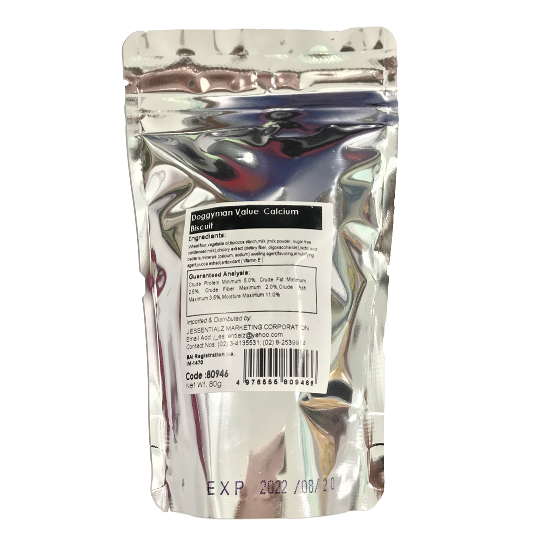 Doggyman Value Calcium Biscuit 80g