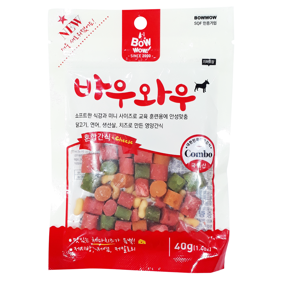 BowWow Snack Cut Combo 40g