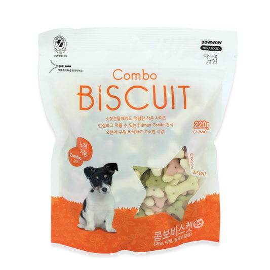 BowWow Combo Fruits Biscuit 220g