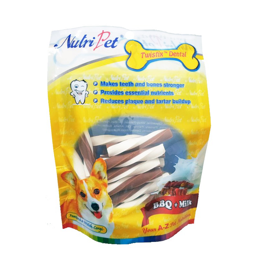 Nutripet Twistix Maxx Barbeque & Milk 150g