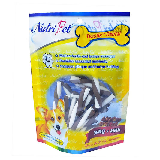 Nutripet Twistix Mini Barbeque & Milk 150g