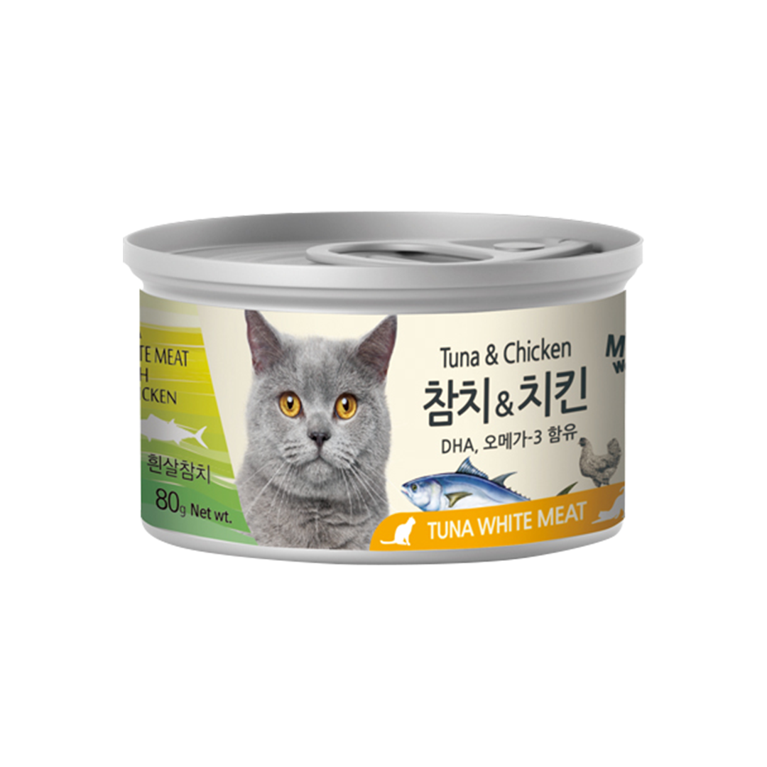 Meowow Tuna & Chicken Wet Food 80g