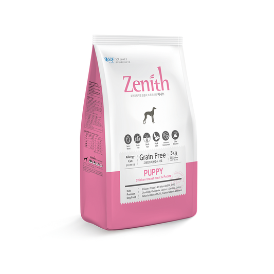 Zenith Grain-Free Soft Moist Dog Food Chicken Breast & Potato Puppy 3kgs