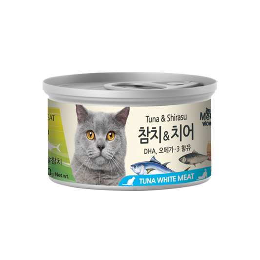 Meowow Tuna & Shirasu Wet Food 80g