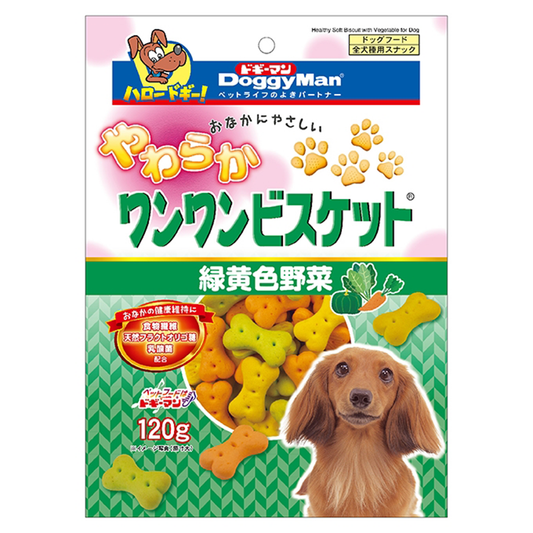 Doggyman Soft Biscuit with Vegetable 120g