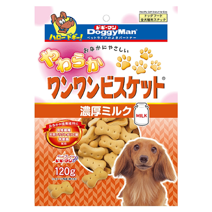 Doggyman SOFT Biscuit with Rich Milk 120g