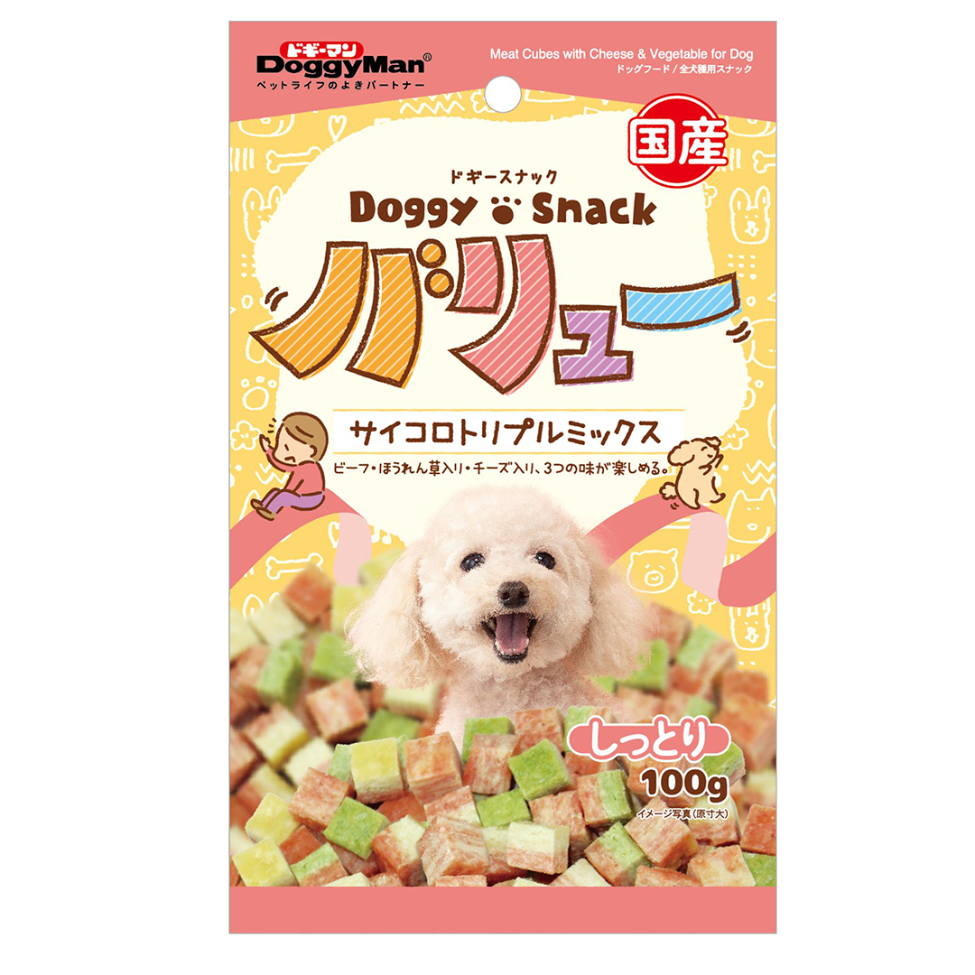 Doggyman Triple Mix Dice 100g