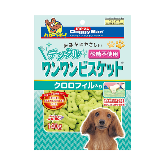 Doggyman Dental Biscuit with Chlorophyll 140g