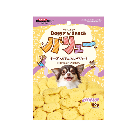 Doggyman Animal Shaped Biscuit with Cheese 80g