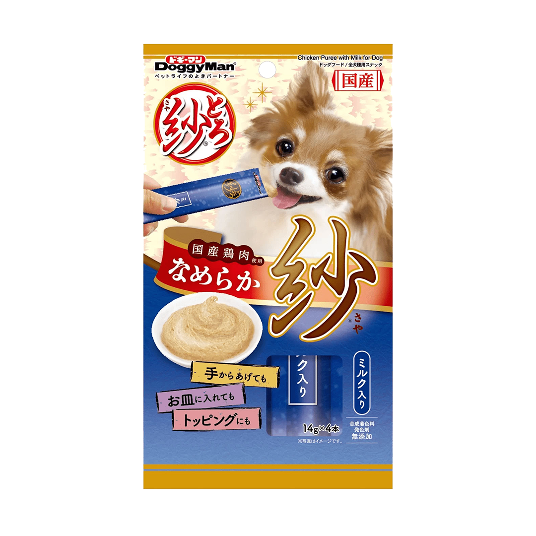 Doggyman Chicken Puree with Milk for Dog 14g x 5