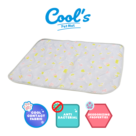 Doggyman Cool Feel Quilted Mat Gray M