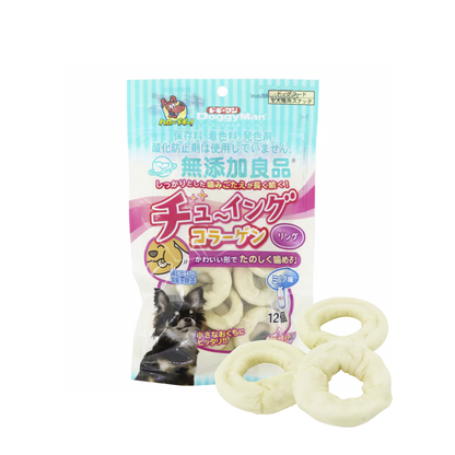 Doggyman Soft Rawhide Collagen Gum - Doughnut 12pcs 84g